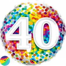 Folija balon - 40 pisan Folija balon - 40 pisan
